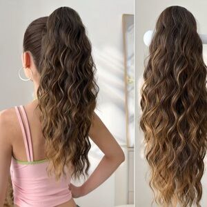 Elegant Brown Ombre Hair Extension